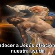 18. Agradecer a Jesús ofreciéndole nuestra ayuda